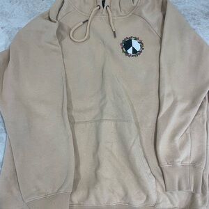Tan Volcome Hoodie